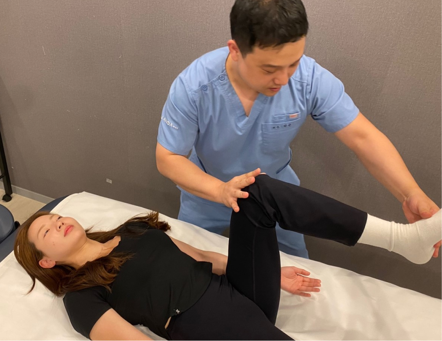 근육방향 검사